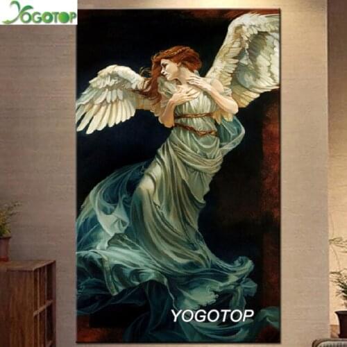 Large Diy diamond painting sale European angel beauty 3d picture of rhinestone diamond embroidery woman diamond mosaic, YY2581