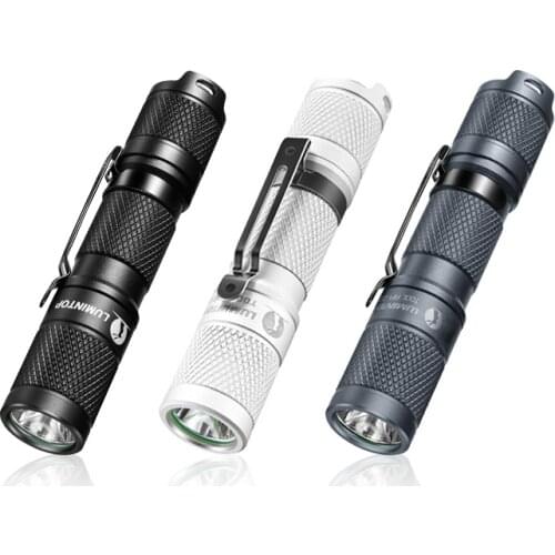 LUMINTOP EDC Mini Flashlight Tool AA 2.0 Outputs Keychain Flashlight with Memory Strobe by AA or 14500 Battery for camping