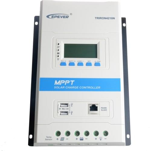 Epever TRIRON Series Modular 40A MPPT Charge Controller 12V/24V 150V PV Input TRIRON4215N Solar Regulator Battery Panel Charger