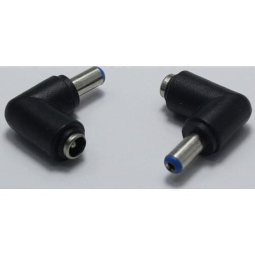 5.5 x 2.1 mm female to 5.5 x 2.1 mm male DC Power Connector Adapter Laptop 5.5*2.1 to 5.5*2.1 90 Degrees Plugs