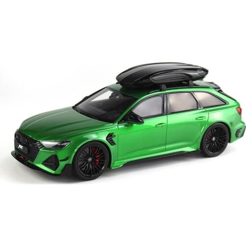 Pre-sale 1/18 Simulation Alloy Car Model with Travel Roof Box Metal Car Model Birthday Gift