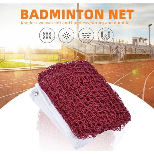 Professional Replacement Badminton Practice Net Portable Multi-size Outdoor Standard Training Game Mesh for Kids Youngs Adults