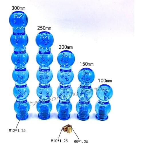 25/30 CM Bubble Manual shifter knob Crystal Bubble Style Shift Knob