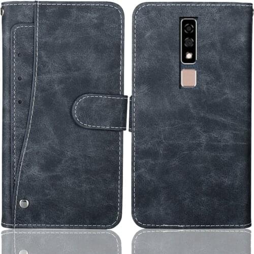 Luxury Wallet Hisense U30 Case 6.3" Vintage Flip Leather Protective Cover For Hisense U30 Case With Front Card Slots