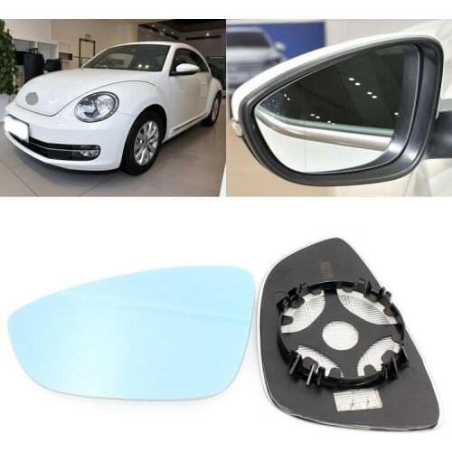 Blue mirror For Volkswagen Beetle 04-2016 Side View Door Mirror Blue Glass With Base Heated Function