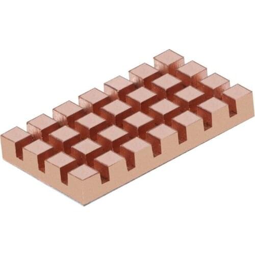 32x18MM M.2 SSD 2260 2242 Computer Laptop Solid Hard Disk Ultra-thin Copper Fin Cooling Cooler Silent Heat Sink N84A