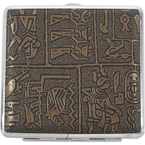 Egyptian style Ultra-thin cigarette case