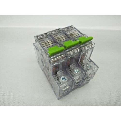 A95 Universal Electric Vehicle Tricycle Parts Air Switch Safety Switch Protection Switch Breaker 40A Air Switch Protectector