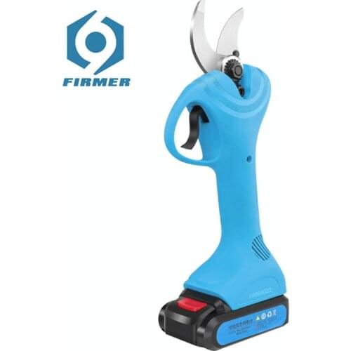 Top Quality Built-in Battery Trimming Scissors Electric pruning shear with 30MM cutting Blade SK5 scissors garden pruner