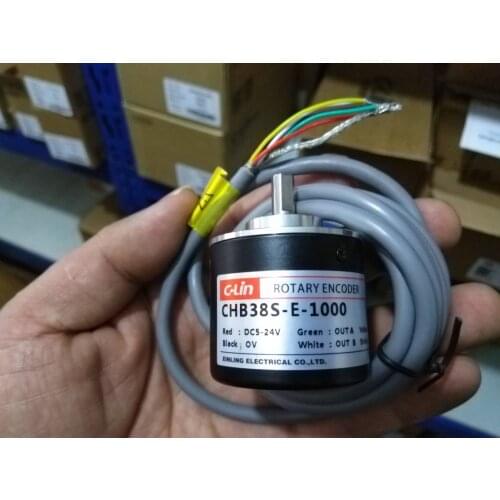 Brand new original authentic C-Lin CHB38S-E-1000 voltage pulse output rotary encoder DC5V--24V line length 2 meters