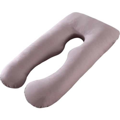 Pregnant woman pillow side pillow removable and washable U-shaped pillow nap pillow cushion custom lumbar pillow body pillow