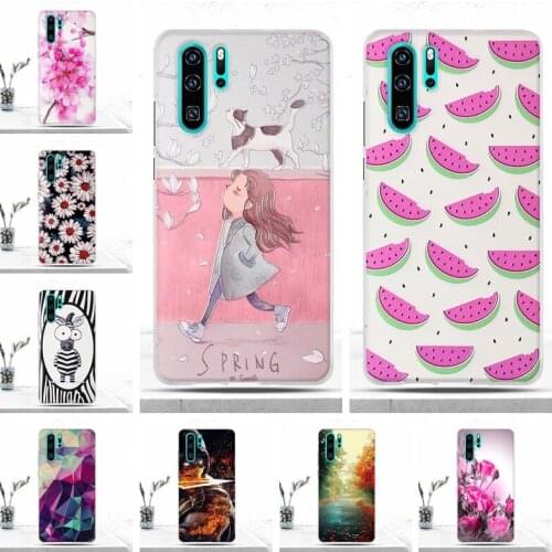Phone Case For Huawei P30 Pro Case Cover Soft TPU Silicone Back Cover For Huawei P30 Pro Cover Fundas Coque For Huawei P30 Pro