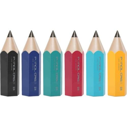 Pencil Shape Makeup Brush Pen Holder Stationery Storage Organizer Office School Supplies