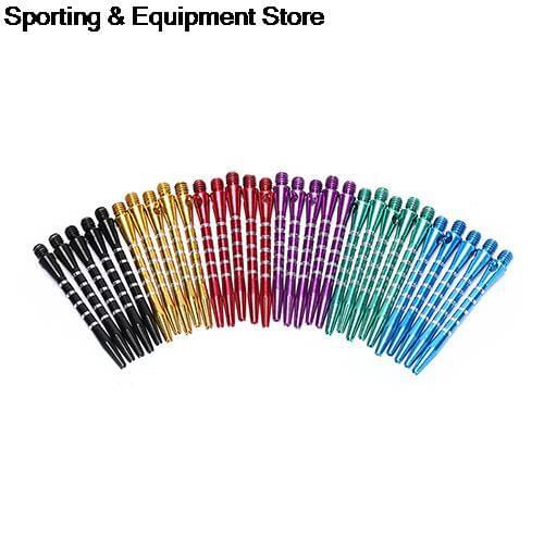 10pcs/30pcs Wholesale Aluminum Alloy Dart Shaft Mix Color 2BA Thread Dart 53mm
