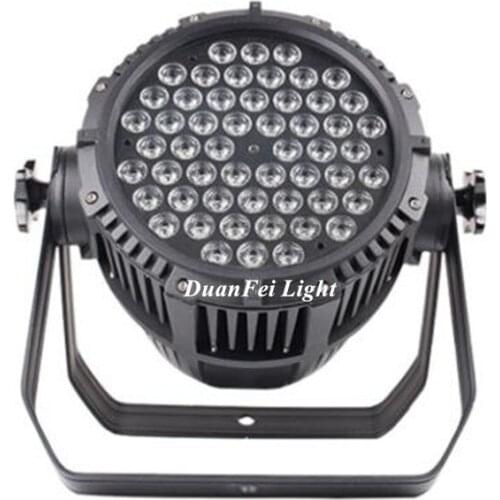 DuanFei DunFly 2pieces led par 54x3w 4in1outdoor par can rgbw up light led ip65