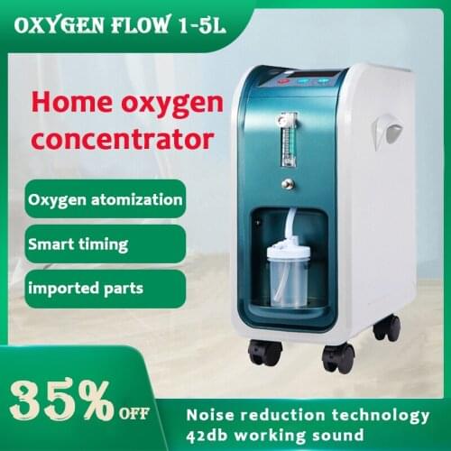 In stock! Atomizing oxygen generator negative ion with remote control home double oxygen generator oxygen suction machine 220v