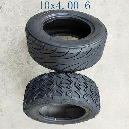 Good quality 10x4.00-6 10*4.00-6 tubeless for electric scooter tires electric bike tires ATV off-Road vacuum tyres
