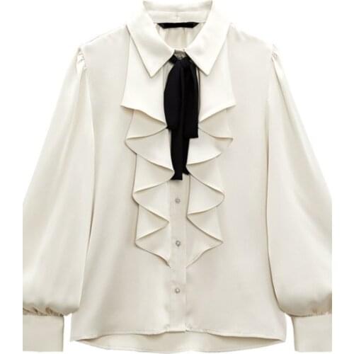 Блузки с бантом LLYGE China At AliExpress