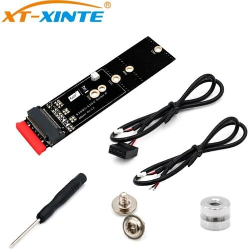 M.2 for NGFF SSD Key A to Key B+M Key M Adapter Card Module to 2.5inch SATA Converter for 2230/2242/2260/2280 Desktop PC