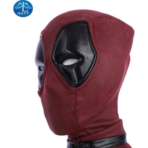 ManLuYunXiao Movie Deadpool Cosplay Mask EVA Leather Headgear Women Deadpool Cosplay Helmet Party Costume Adult Halloween