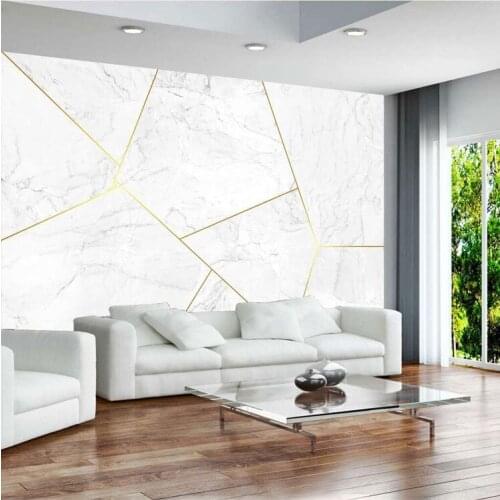 Fashion 8d geometry Wallpaper Mural wall stickers for living rooms and Sofa background 8d Photo Mural 3D Decor