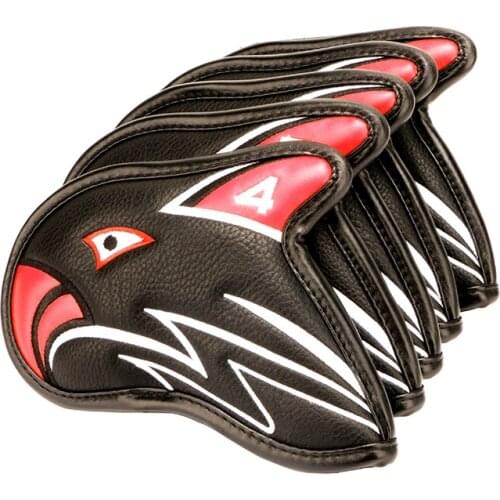 New Golf irons headcover pu golf clubs protect covers 11pcs/set free shipping