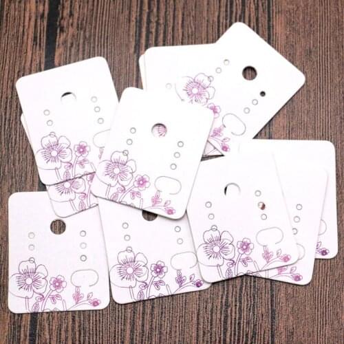 Wholesale 200pcs Classical Jewelry Cards Earring/Hairpin/Pendant Packing Cards Jewelry Displays Cards Can Customize Logo Cheap