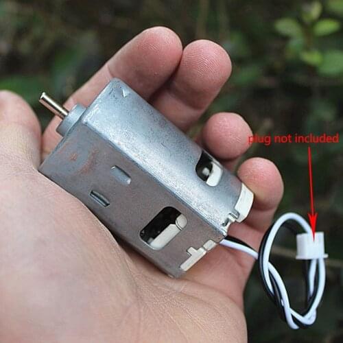 Front and Rear Double Ball Bearing Motor DC300V (AC 220V Rectification) 12,000 Rpm 30W 12-Pole Rotor Motor Shaft Diameter 3.17mm