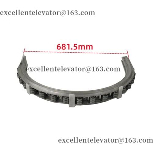 Escalator Handrail Curve Opening Width 681.5mm Use for XIZIOTIS