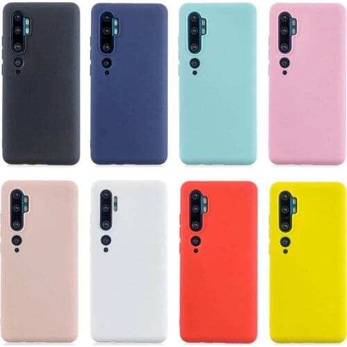 Silicone Couples Case For Xiaomi Mi Note 10 Lite note10 Candy Color Soft Fashion Phone Case for Xiaomi mi 10 Pro mi 10 note 10