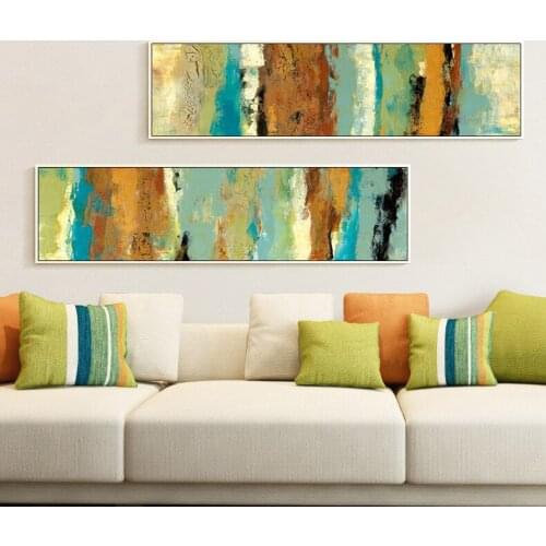 Modern Abstract Geometry Marble Colorful Nordic Porch Living Room Painting Style Decorative Pictures Canvas Wall Art Posters