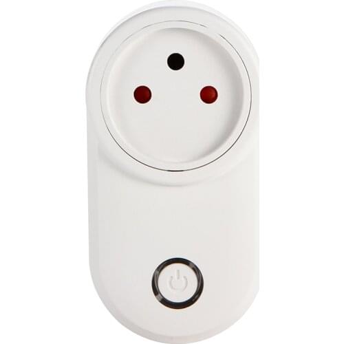 Smart Home Tuya WiFi Socket Israeli Type Smart Plug Compatible With Alexa Google Home