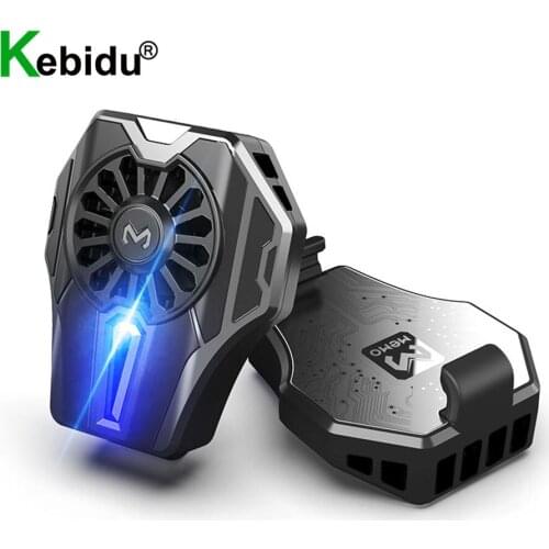 Universal Mobile Phone Water Cooling Radiator Adjustable Portable Fan Holder Phone Cooler Heat Sink For iPhone Samsung Xiaomi