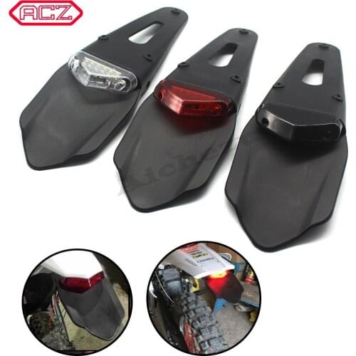 ACZ Motorcycle LED Tail Light&Rear Fender Stop Enduro taillight MX Trail Supermoto FOR KTM CR EXC WRF 250 400 426 450