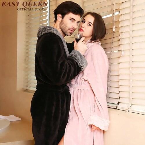 Winter sleepwear women bathrobe warm bathrobes female women Robe Autumn Winter Warm Long Sleeve Homewear KK1764 H
