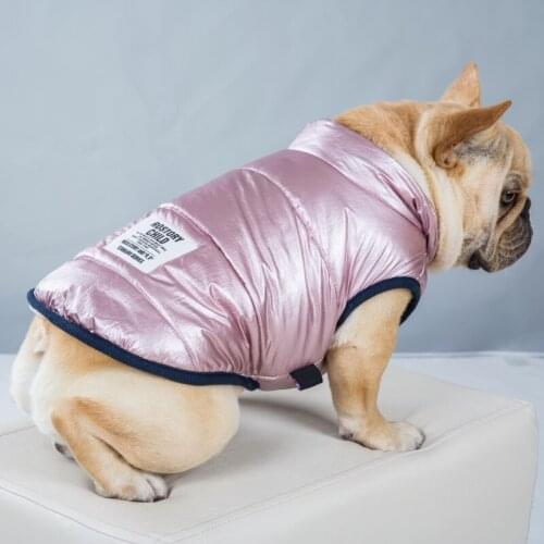 Pet Dog Jacket Coat Winter Warm Clothes for Small Medium Dogs French Bulldog Pug Jumpsuits Puppy Chihuahua Clothing