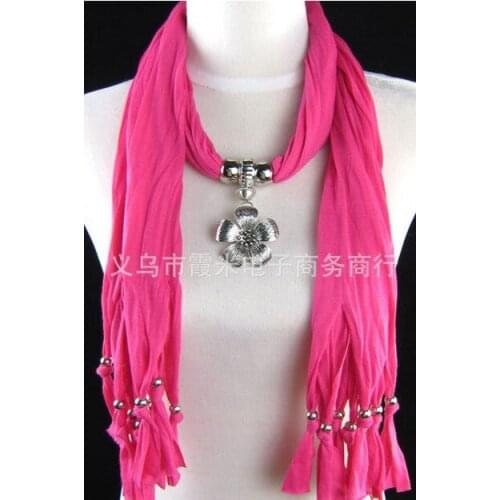 20pcs 2018 fashion forefront of popular explosion models jewelry European style lady jewelry pendant scarf