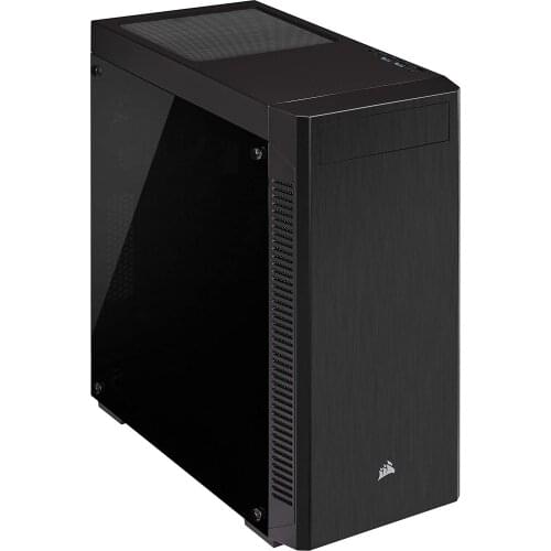Corsair Cc 9011183 Ww Tamperli Mid Tower Black, Tempered Glass Side Panel Mid Tower Computer case, 2021, fast Shipping, In Stock
