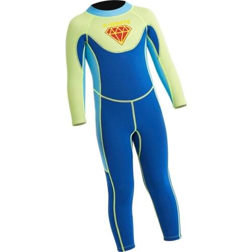 Neoprene Kids UV Protection Thermal Swimsuit Warm Full Long Sleeve Wet Suits Kids Diving Wetsuits for Water Sports