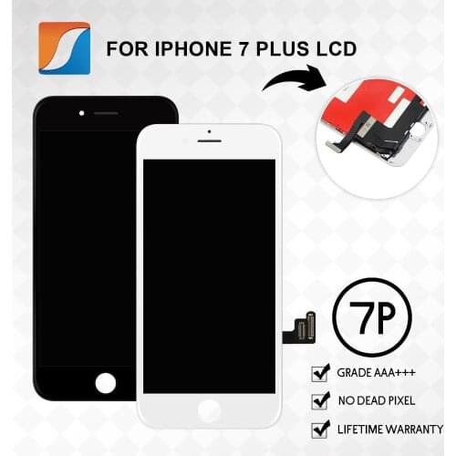 For iPhone 7 Plus LCD 5.5 Inch Display No Dead Pixel 100% With 3D Touch Screen Replacement Brand New Free Shipping