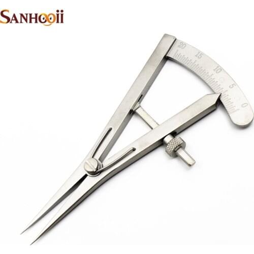 Double Eyelid Measuring Calipers Cosmetic Stainless Steel Surgery Eye Scale Ophthalmic Instruments Gadgets ZM56