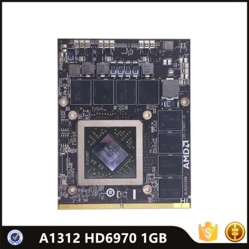 HD6970 1GB 109-C29657-10 for iMac 27" A1312 HD6970m HD 6970 6970M 1G 216-0811000 661-5969 video graphic Card VGA GPU 2011 Year