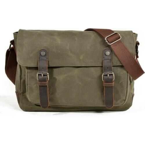 Men Canvas Shoulder Bags Casual Tote Travel Male Crossbody Bag Luxury Messenger Bags Fashion Girl Boy School Waterproof Handbag