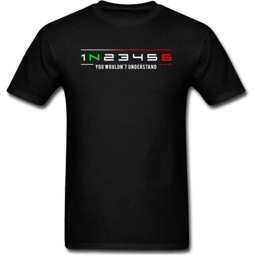 You Wouldn't Understand T Shirt Men 1N234567 Motorcycle T-shirt Moto Biker Clothing Letter Tees Black Tops Cotton Tshirt