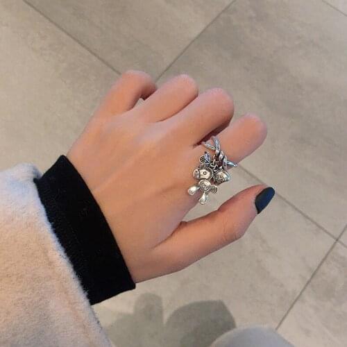 New Arrival 100% 925 Sterling Silver Sweet Horse Animal Ladies Ring Promotion Jewelry Cheap Birthday Gift Never Fade