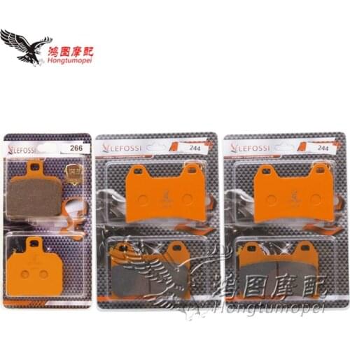 Motorcycle Front Rear Brake Pads For Benelli TNT 899 Tornado Tre 2007-2016 Trek 1300 Cafe Racer Titanium 1130 K Amazonas 07-15