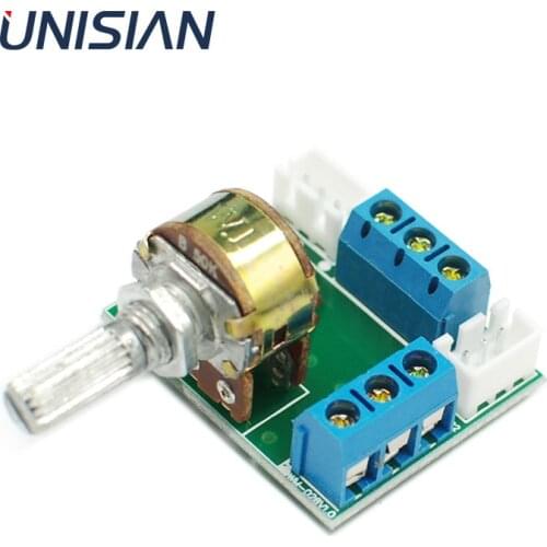 UNISINA Audio control board with B50k type Potentiometer Sound volume adjustor 2.0 channel 3pin 2.54 adaptor module for amplfier