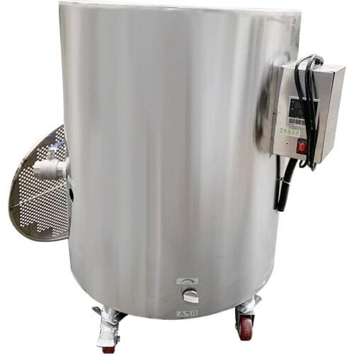 Commercial Small High Temperature Fryer Oil Tofu Bean Soak Fry Fried Food Constant Temperature Fryer Energy Saving 60CM ZG600