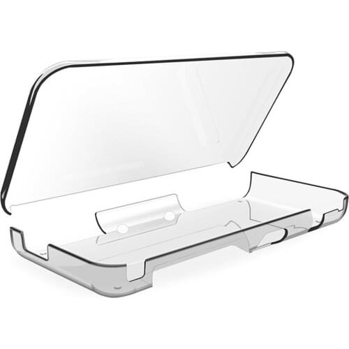 Game Console Transparent Crystal Protective Case Easy-to-grip And Light Experience Protective Shell for Nintendo NEW 2DS XL