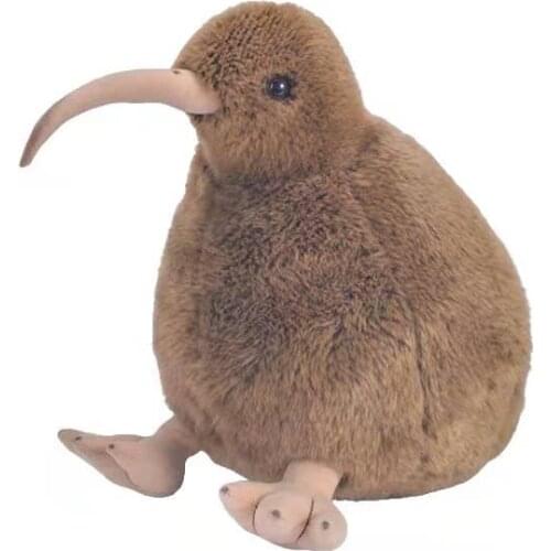 28cm Lifelike Kiwi Bird Plush Toy Kawaii Soft Stuffed Animals Toys Cartoon Pillow for Children Kids Lovely Birthday Gifts